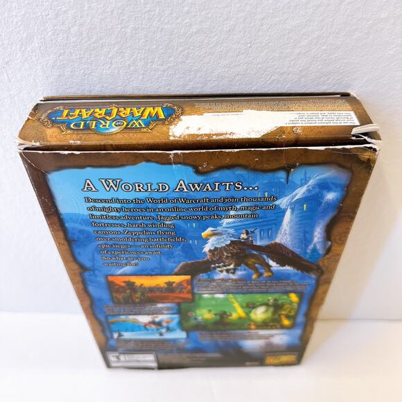 WORLD of WARCRAFT Computer Game COMPLETE and MINT Condition Window 2000/XP MAC - Picture 7 of 7